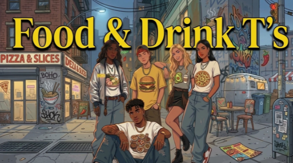 Food & Drink Themed T's