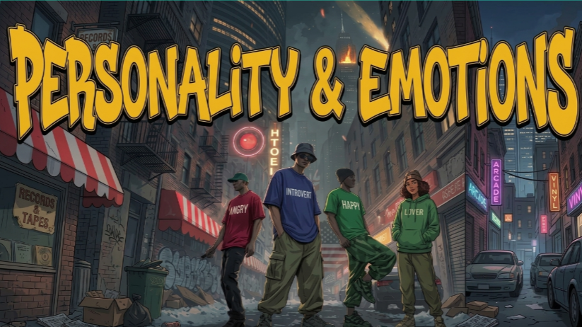 Personality & Emotion Themed T's