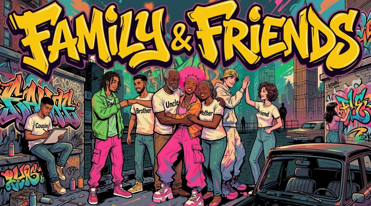 Family & Friends Themed T's