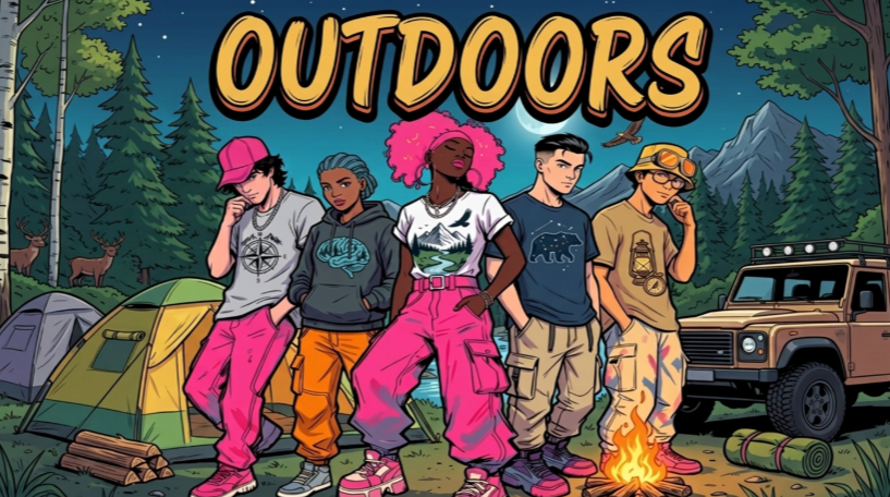 OUTDOORS Themed T's