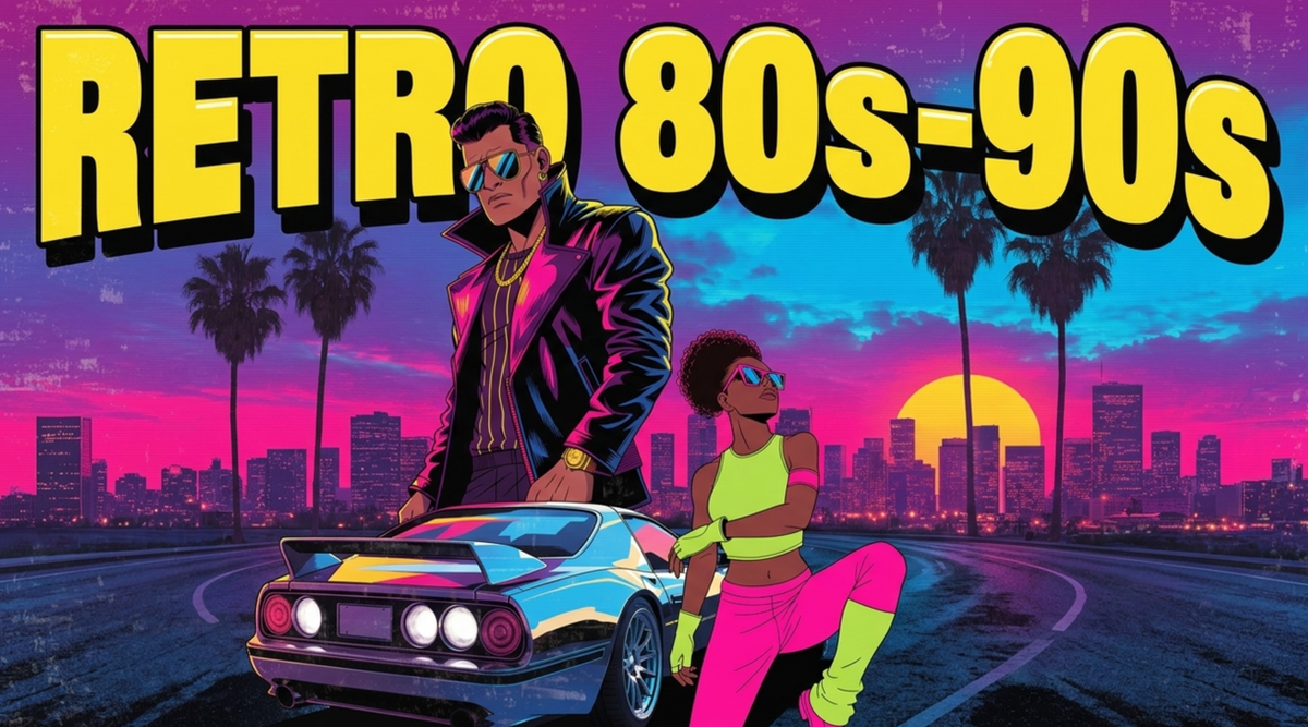 Retro 80s-90s Themed T's