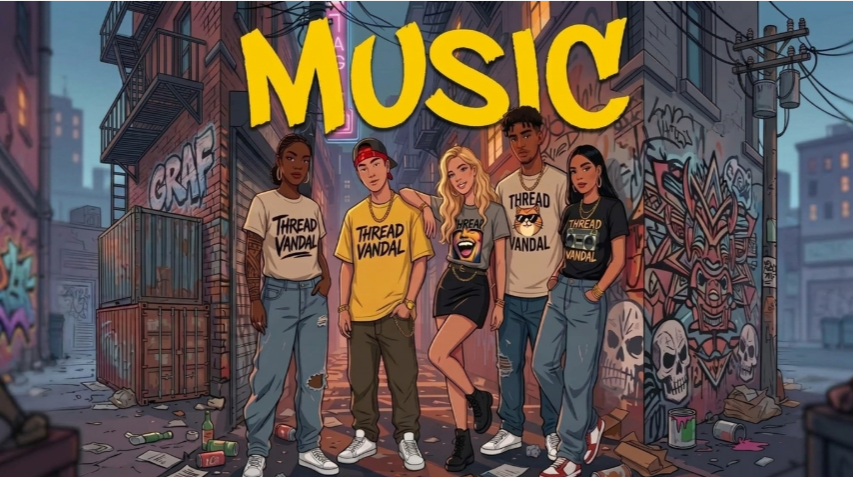 Music Themed T's